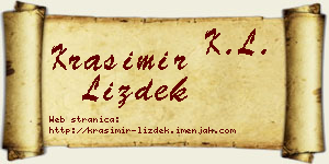 Krasimir Lizdek vizit kartica
